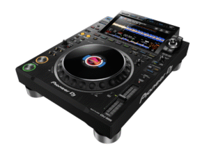 CDJ-3000 and DJM-900NXS2 mixer rental setup for Las Vegas event